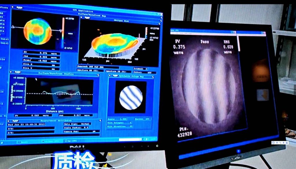 Lens Coating Inspection